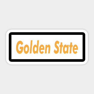 Golden State Meat Brown Sticker